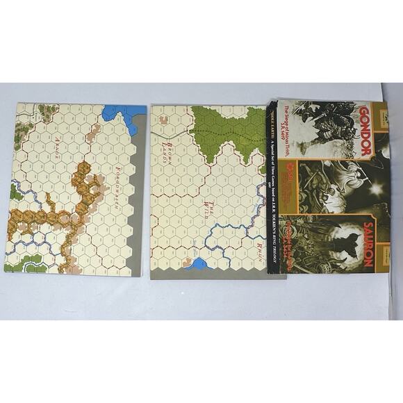 War Of The Ring Game 1977 SPI Tolkien LOTR Complete RPG - Picture 9 of 9